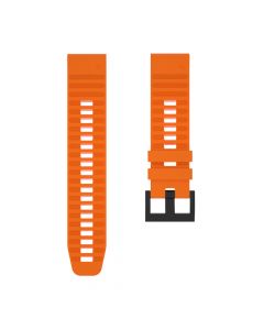Watch Band Sport Strap for Garmin Tactix 8 51mm Fenix 8 7X 6X 5X 26mm-Official Orange