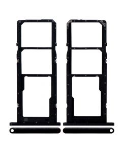 Sim Card Tray for Samsung Galaxy A02s(Black)