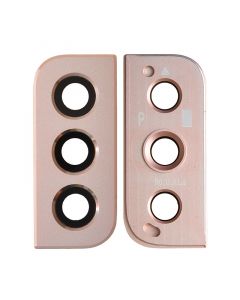 Back Camera Lens With Bezel Ring for Samsung Galaxy S22 / S22 Plus (Gold)