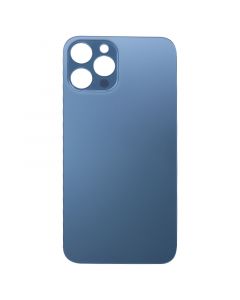 Back Glass Cover for iPhone 12 Pro Max (for iPhone/Large Camera Hole) - Blue