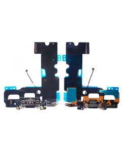Charging Port Flex Cable(With Mic,Antenna) for iPhone 7(Black)