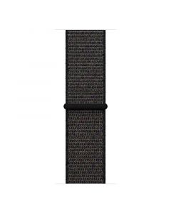 Woven nylon strap for iwatch42/44/45/49mm(Black)