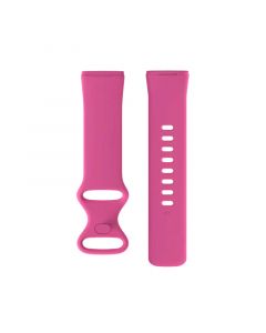 Silicone Strap for Fitbit Versa 3(100 102mm)(Rose Red)