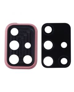 Back Camera Glass Lens and Cover Bezel Ring for Samsung Galaxy A71 (A715/2020) (Pink)