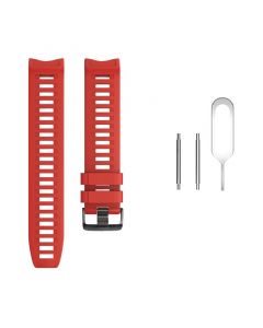 Silicone Strap for Garmin Instinct 2(Red)