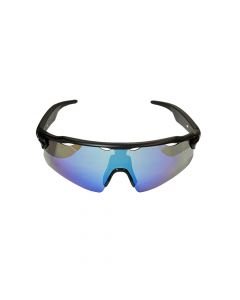 AI Smart Audio Glasses | Open-Ear Sound, Bluetooth Calls, Electroplated Blue Mirrored Lenses & UVA/UVB Protection
