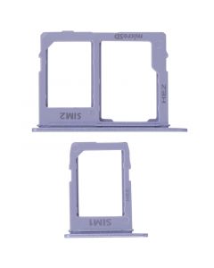 Sim Card Tray and MicroSD Card Tray for Samsung Galaxy J6 (J600/2018)(Purple)