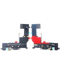 Charging Port Flex Cable for iPhone 5S(Black)