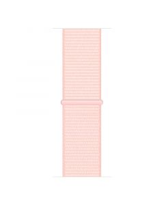 Woven nylon strap for iwatch42/44/45/49mm(Pearl Pink)