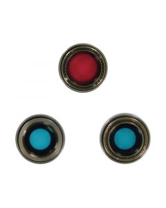 Back Camera Lens With Bracket and Frame Ring for iPhone 12 Pro (3 pcs set) - Silver