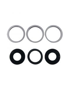 Back Camera Lens With Bracket for iPhone 11 Pro(Silver)