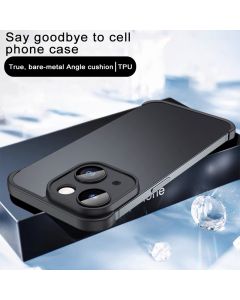 Corner pad protective case for iPhone 13 (TPU)(Black)