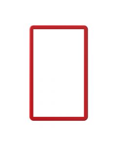 Silicone Bumper Guard for Standard PSA Graded Cards(Red)