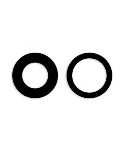 Back Camera Lens(Glass Only) for iPhone 12/ 12 mini (2 piece set)