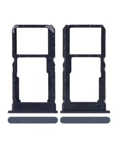 Dual Sim Card Tray for OnePlus Nord N300 5G(Black)