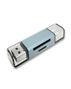 2 in 1 USB C & USB Card Reader
