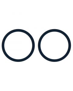 Back Camera Ring for iPhone 12 Mini(Blue)(2 piece set)