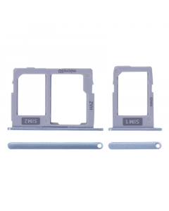 Sim Card Tray and MicroSD Card Tray for Samsung Galaxy J7 Pro (J730/2017)(Blue)
