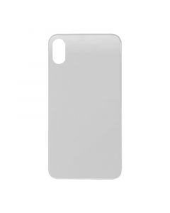Back Glass Cover for iPhone XS (for iPhone/Large Camera Hole) - White