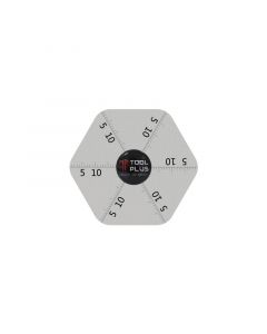 Ultra Thin Stainless Steel Pry Tool with Scale (Polygonal-B)