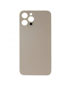 Back Glass Cover for iPhone 12 Pro Max (for iPhone/Large Camera Hole) - Gold