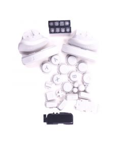 Left & Right Housing Shell for Nintendo Switch Joy Con Controller (White)