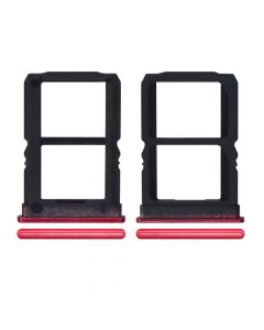 Single Sim Card Tray for OnePlus 7(Red)(US Version)