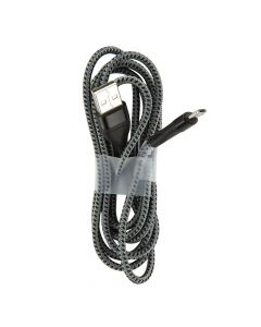 USB to Micro Data Cable (Braided Line) - Black (1.0M)