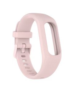 Silicone Strap for Garmin vívosmart®5 L-6.8"-9.4"(117mm) (Pink)