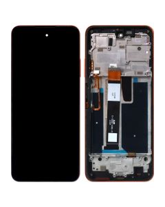 LCD Assembly for Boost Mobile Celero 5G Plus 2024(With Frame)(Orange)