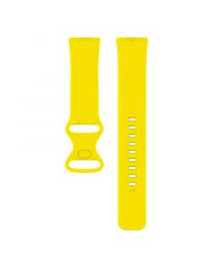 Silicone Strap for Fitbit Versa 3 (100 140mm)((Yellow)