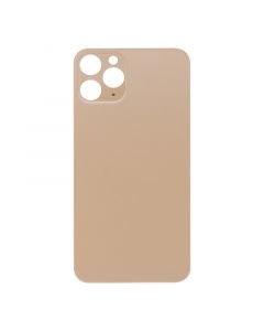 Back Glass Cover for iPhone 11 Pro (for iPhone/Large Camera Hole) - Gold