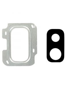 Back Camera Lens With Bracket for Samsung Galaxy J8 (J810/2018) (Silver)