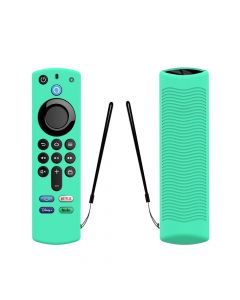 Silicone Case for Amazon Fire TV Stick 4K Max/Alexa Voice Remote 3rd Gen(Ice Blue)