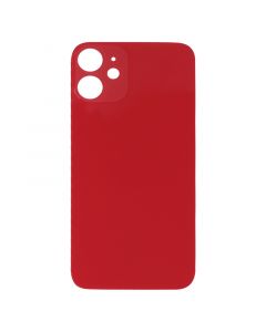 Back Glass Cover for iPhone 12 Mini (for iPhone/Large Camera Hole) - Red