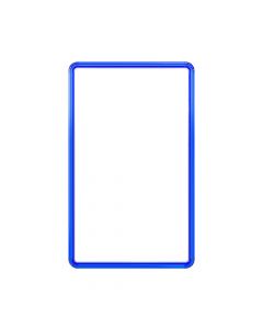 Hard TPU Bumper Guard(Navy Blue) with Clear Acrylic Plate for Standard PSA Graded Cards