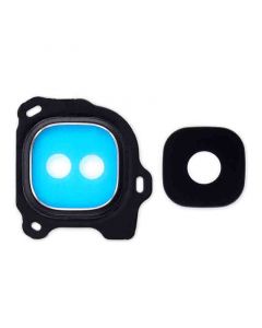 Back Camera Lens With Bracket for Samsung Galaxy J6 (J600/2018) (Black)