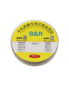 Diamond wire specifically for screen separation(JGS-01)(Length:100m/Diameter:0.06mm)