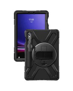 For Samsung Galaxy Tab S10 FE(10.9 inch) Shield Case - Black(No Strap)