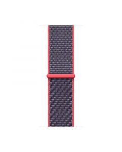 Woven nylon strap for iwatch38/40/41mm(Electric Pink)