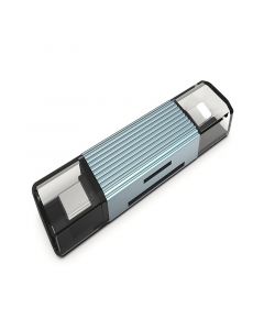 2 in 1 USB C & Lightning Card Reader