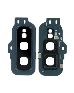 Back Camera Lens with Cover Bezel Ring for Samsung Galaxy S10E (Black)
