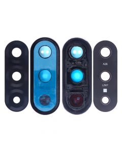 Back Camera Lens With Bezel Ring for Samsung Galaxy A36 5G(Black)