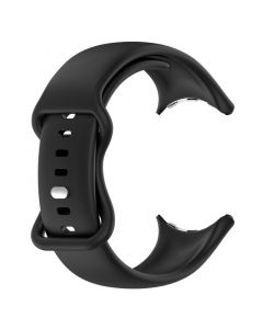 Silicone Strap for Google Pixel Watch/Watch2(Black)