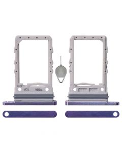 Sim Card Tray for Samsung Galaxy Z Flip4(With Card Needle)(Purple)