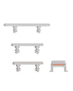 Hard Buttons(Power/Volume/Switch) for iPhone XR(Silver)