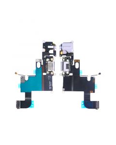 Charging Port Flex Cable(With Mic,Headphone Jack,Antenna) for iPhone 6(White)