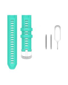 Silicone Strap for Garmin Instinct 2S(Duck Green)