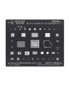 Reballing Black Stencil for iPhone 11/11 Pro/11 Pro Max(CPU&IC)