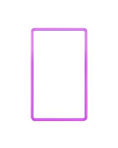 Hard TPU Bumper Guard(Light Purple) with Clear Acrylic Plate for Standard PSA Graded Cards